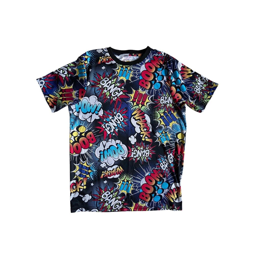Oh Snap! by Drill Co Mens  Comic Book Graphic Tee Size S Pop Art‎ 90s Nostalgia